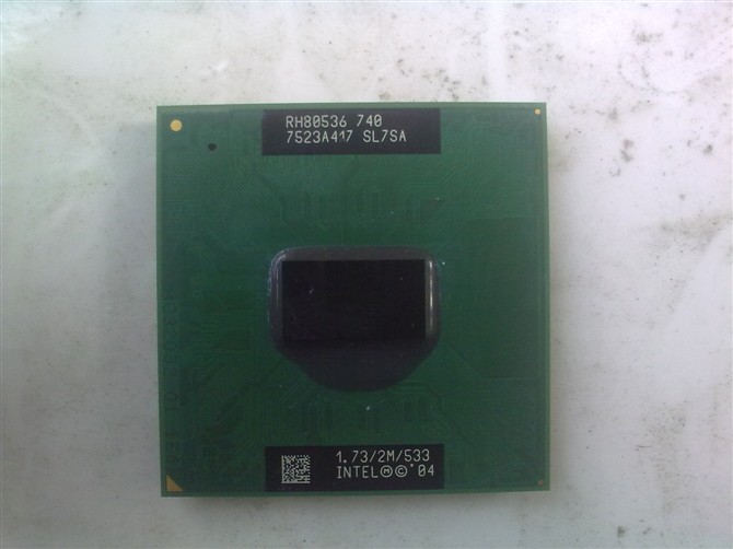 迅驰2代CPU 主频1.73G