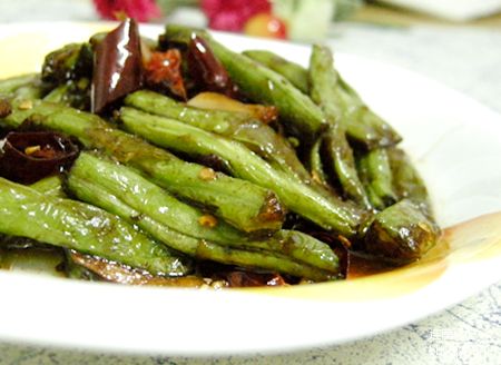   干煸四季豆